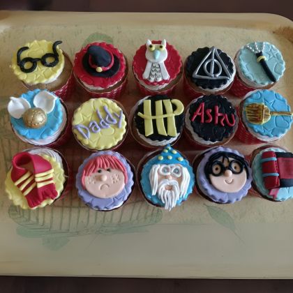 harry potter cupcakes