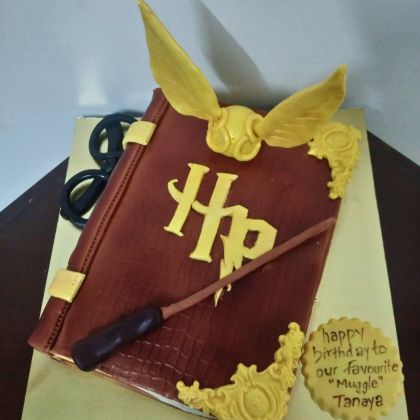 harry potter theme cake