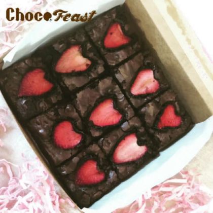 Strawberry Brownie