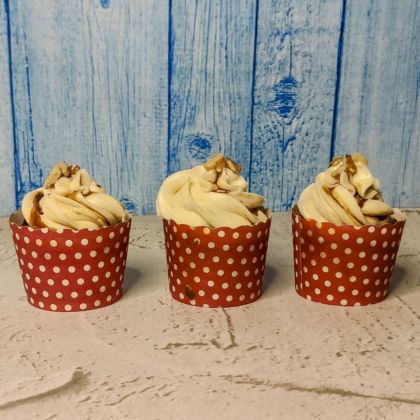 Coffee Walnut Cupcakes