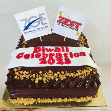 Diwali festival cake