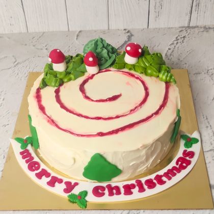 christmas office party cake
