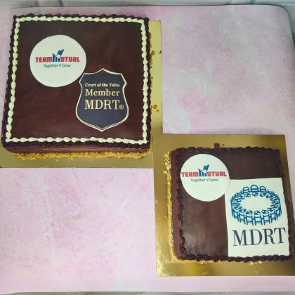 mdrt-logo-cake