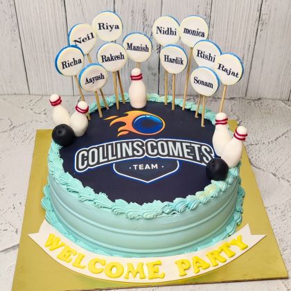 bowling cake