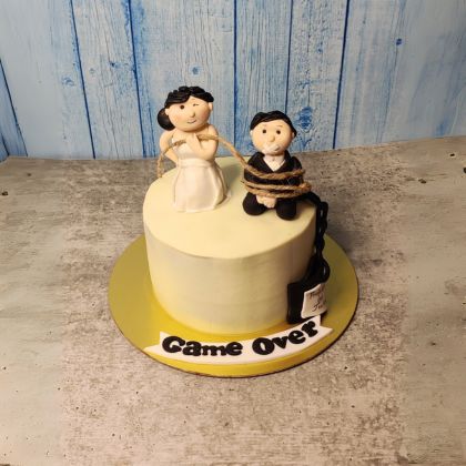 bachelorette cake