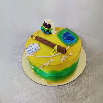 janamashtami theme cake