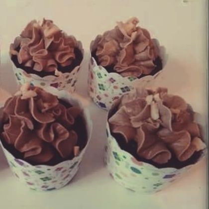 Chocolate Hazelnut Cupcakes