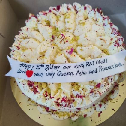 Rasmalai Cake