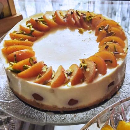 Gulab Jamun Cheesecake